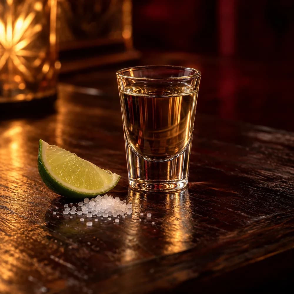 Tequilazo servido en Shot 60 ml.